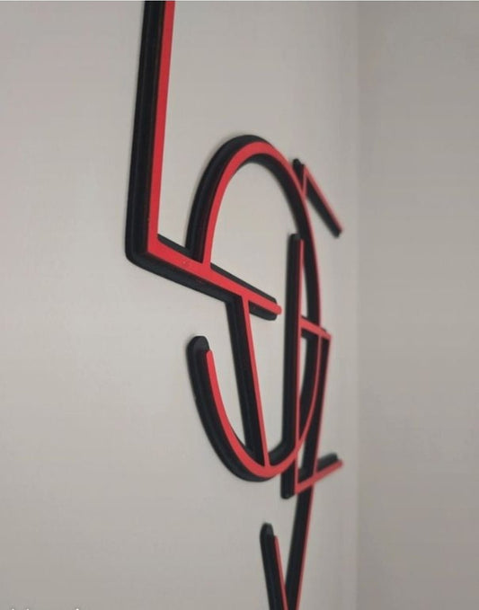 ❤️ Décoration Murale Moderne “LOVE” – Gravée & Découpée au Laser - Elograv'art