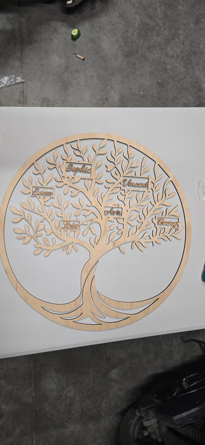 Arbre de vie avec prenoms