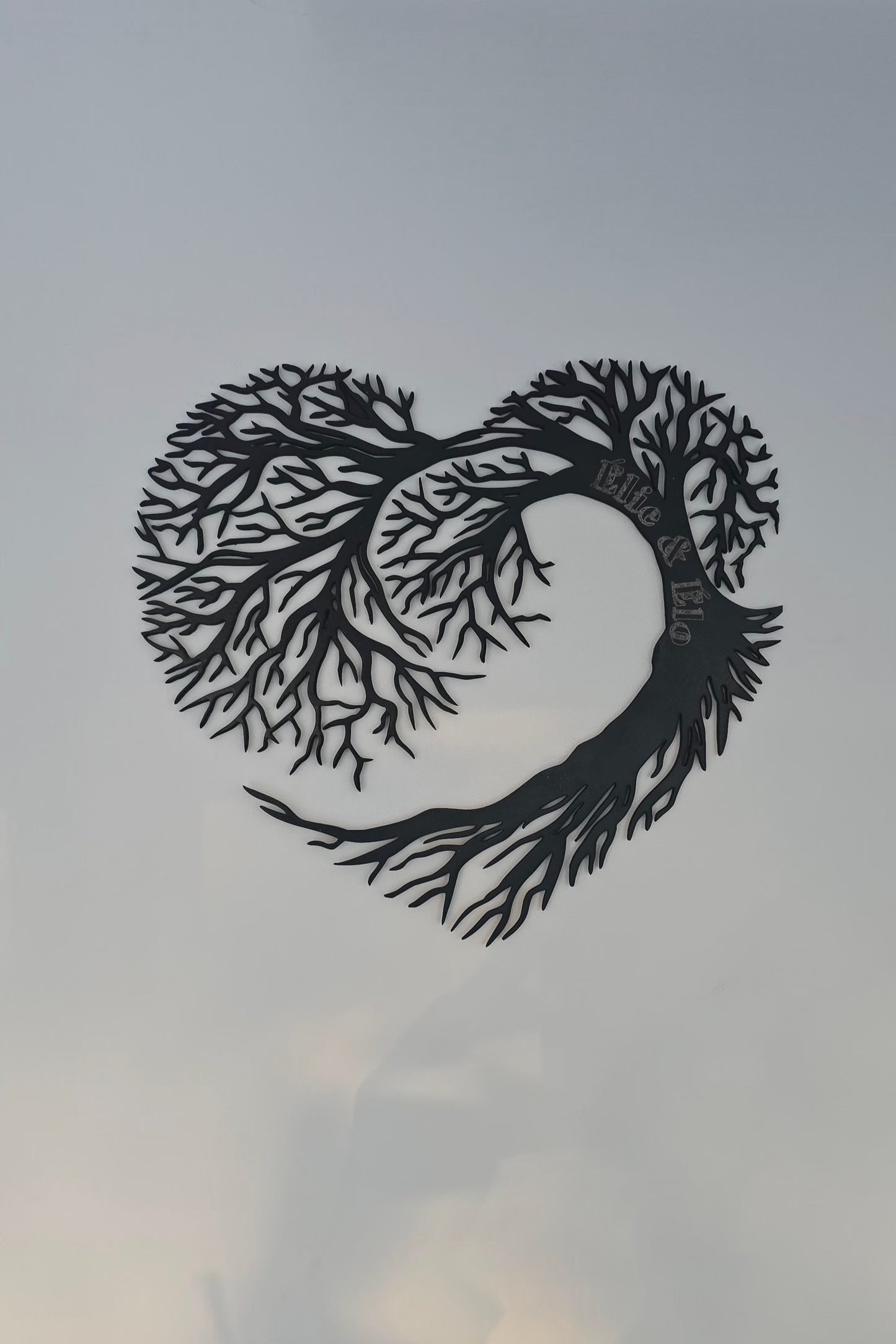 🌳 Décoration murale Arbre Infini personnalisé en bois – Amour éternel et naturel ❤️