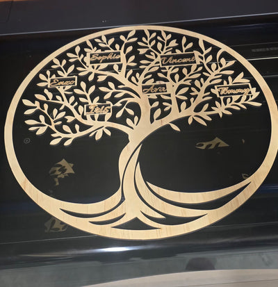 Arbre de vie avec prenoms